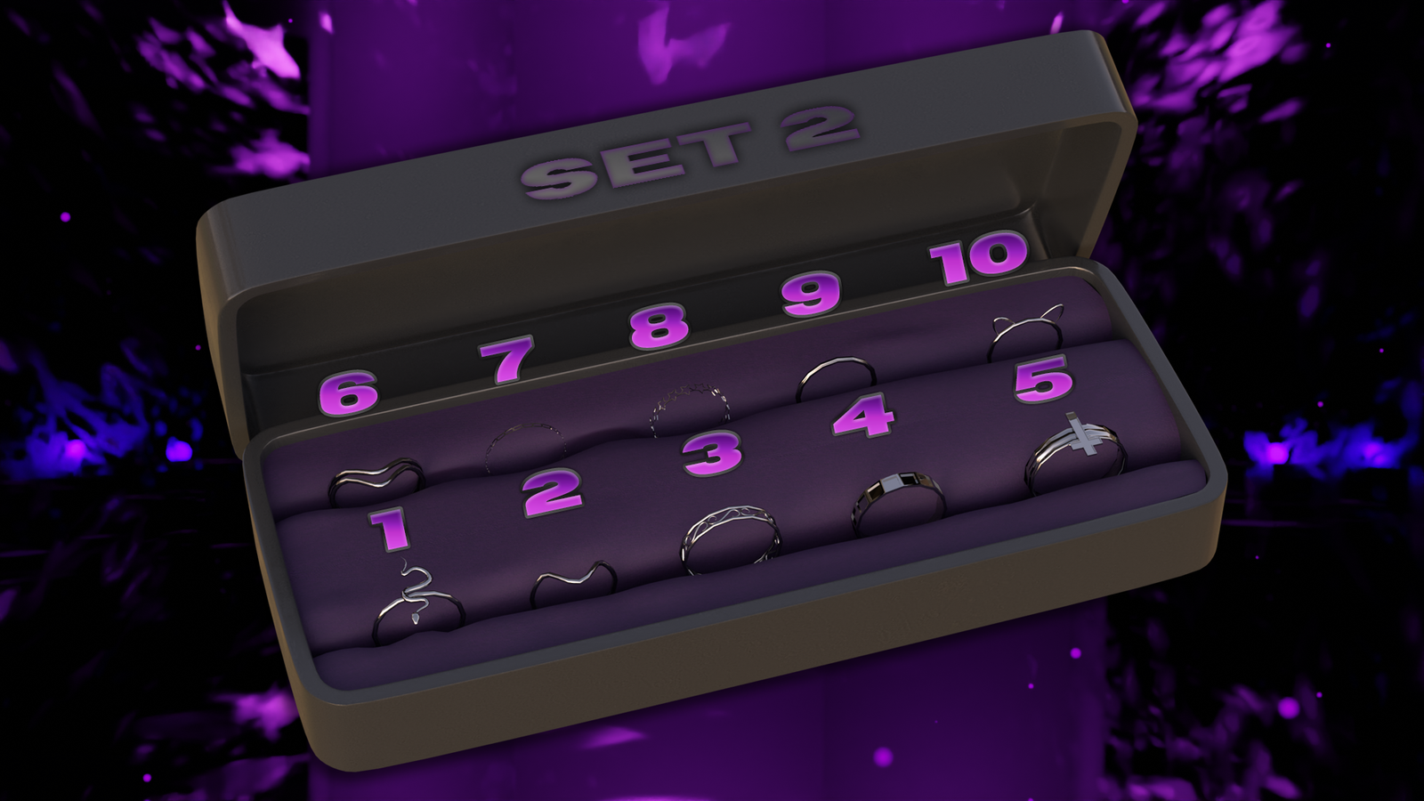 Set of rings