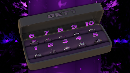 Set of rings