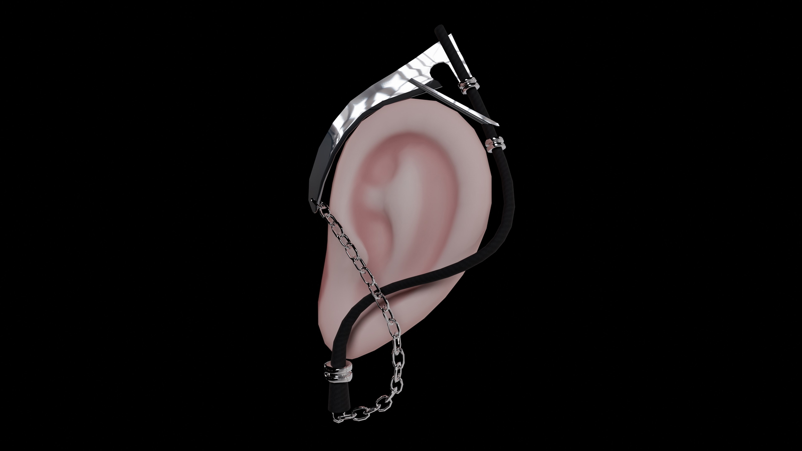 Gothic Bundle [Rings/Earring/Chain]