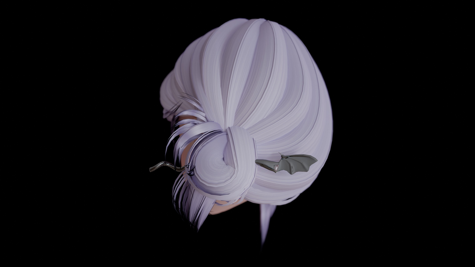 Gothic & Fantasy Hair Accessory Pack [4 Assets for VRChat]