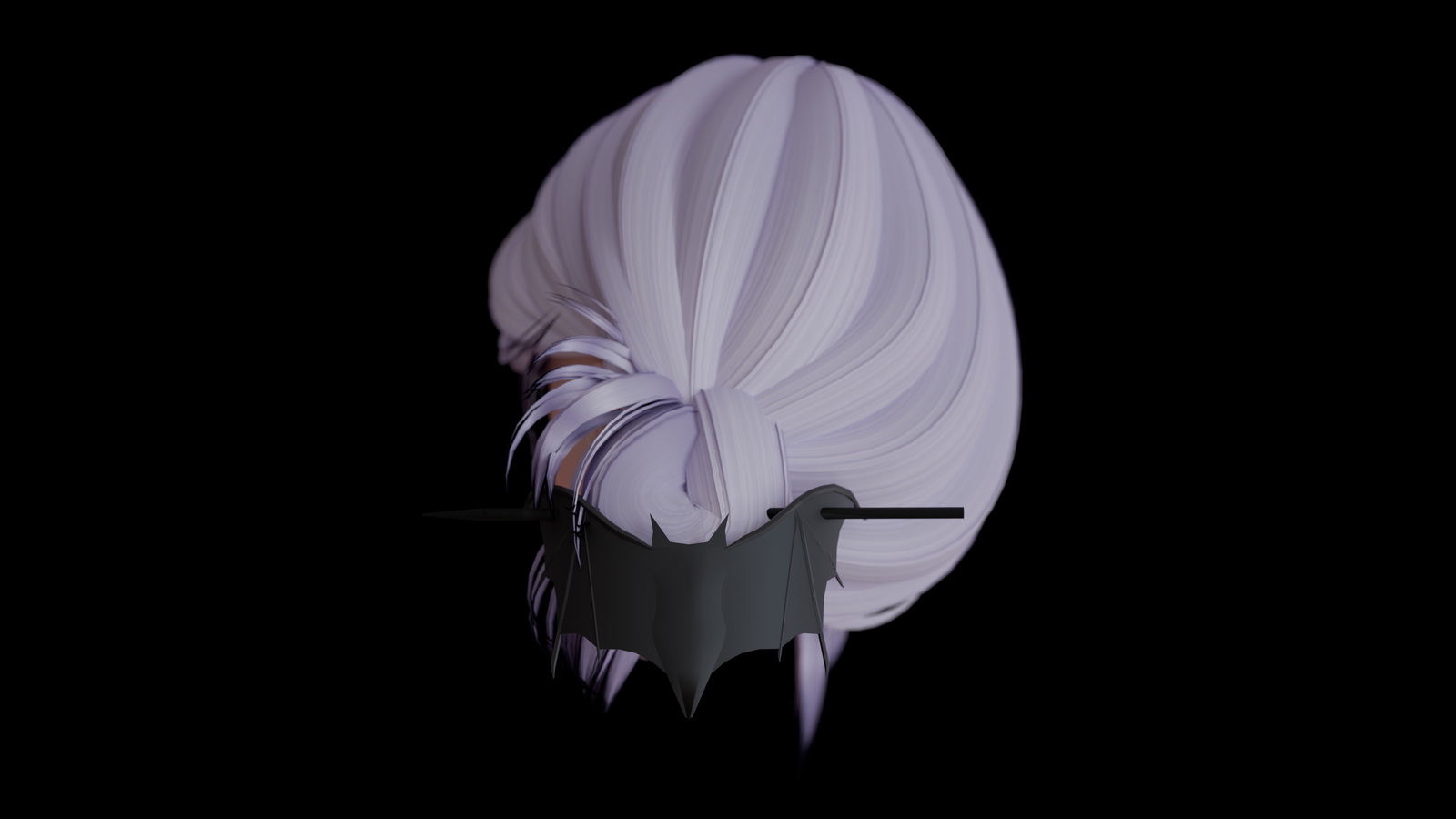 Gothic & Fantasy Hair Accessory Pack [4 Assets for VRChat]