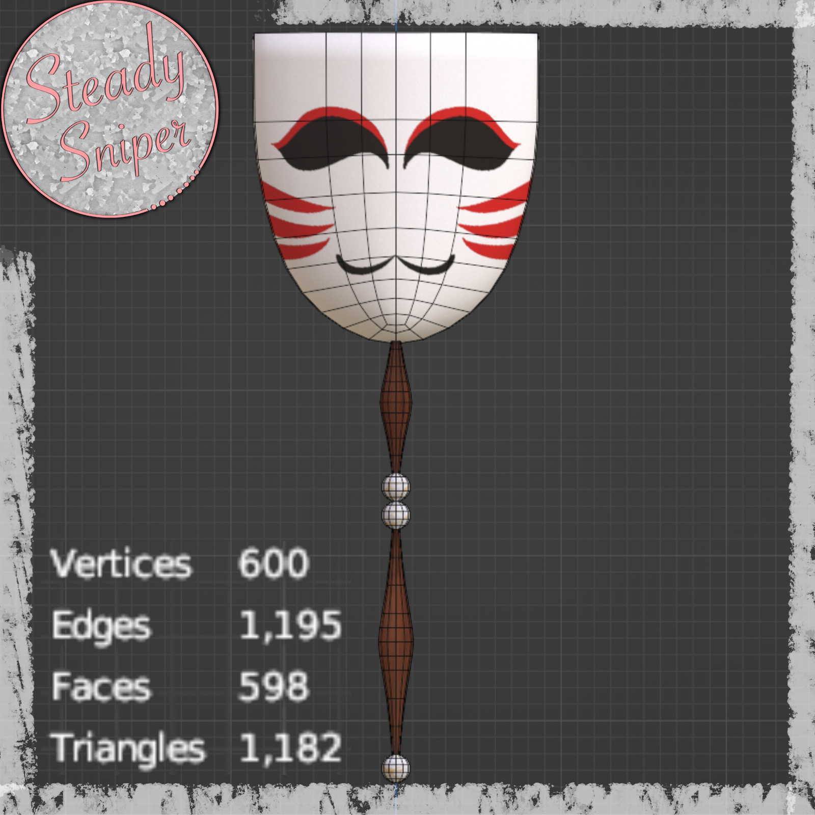 Free - Hand Held Mask