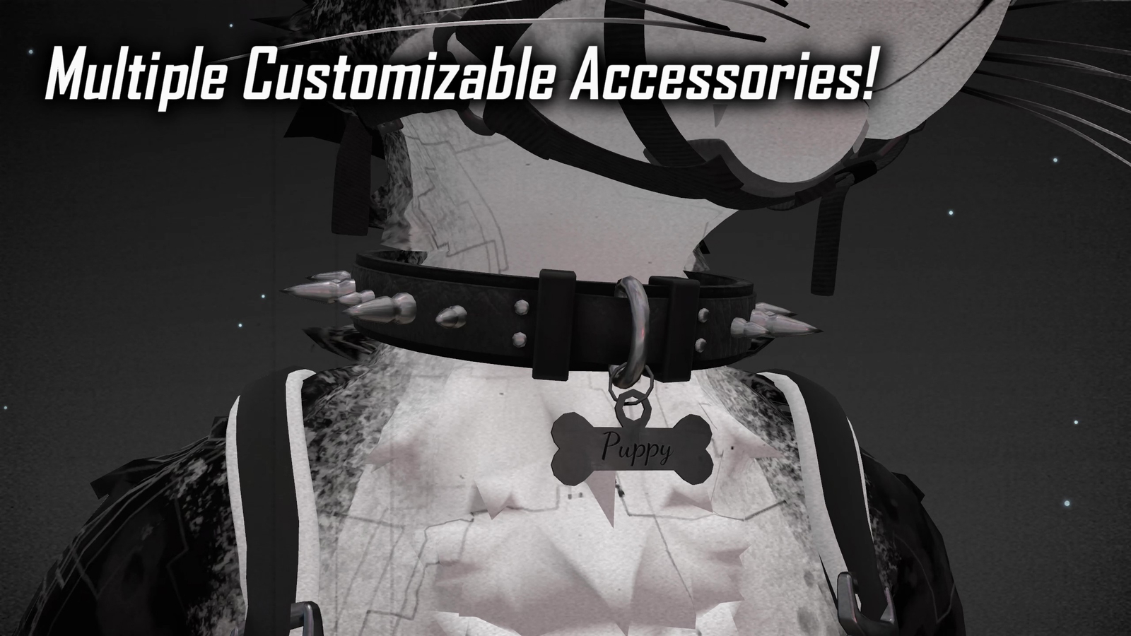 Spike Collar & Leash [JINXXY]