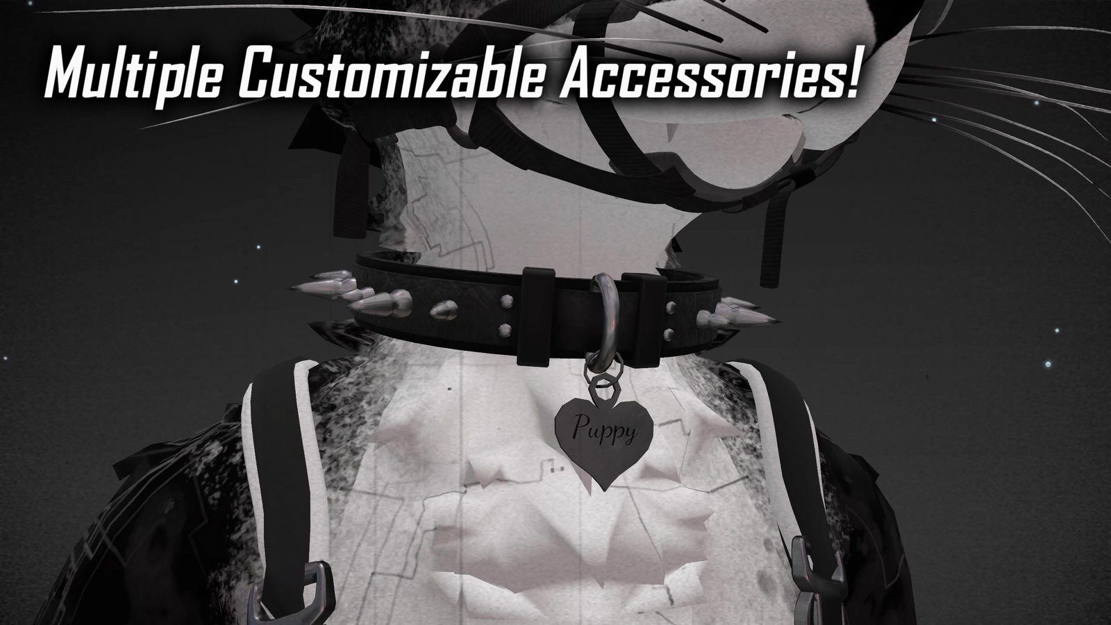Spike Collar & Leash [JINXXY]