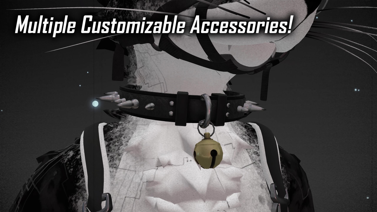 Spike Collar & Leash [JINXXY]