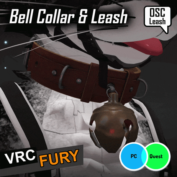 Bell Collar & Leash [VRCHAT]