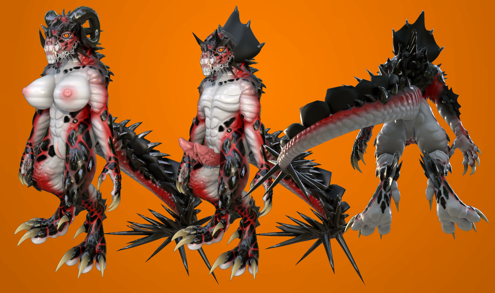 ZealotDKD Were lizard Vrchat Blender