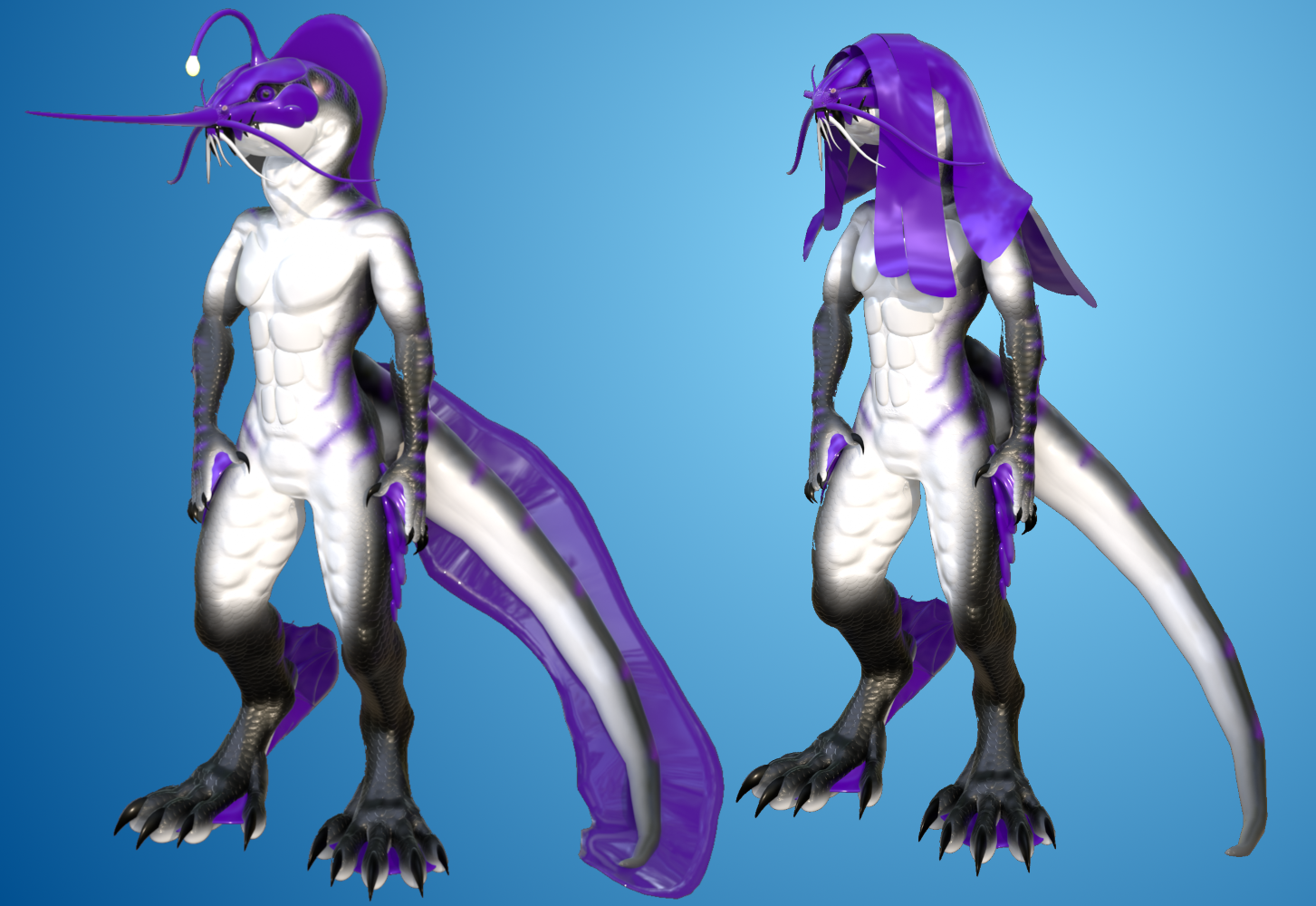 ZealotDKD Fish base NSFW Vrchat Blender