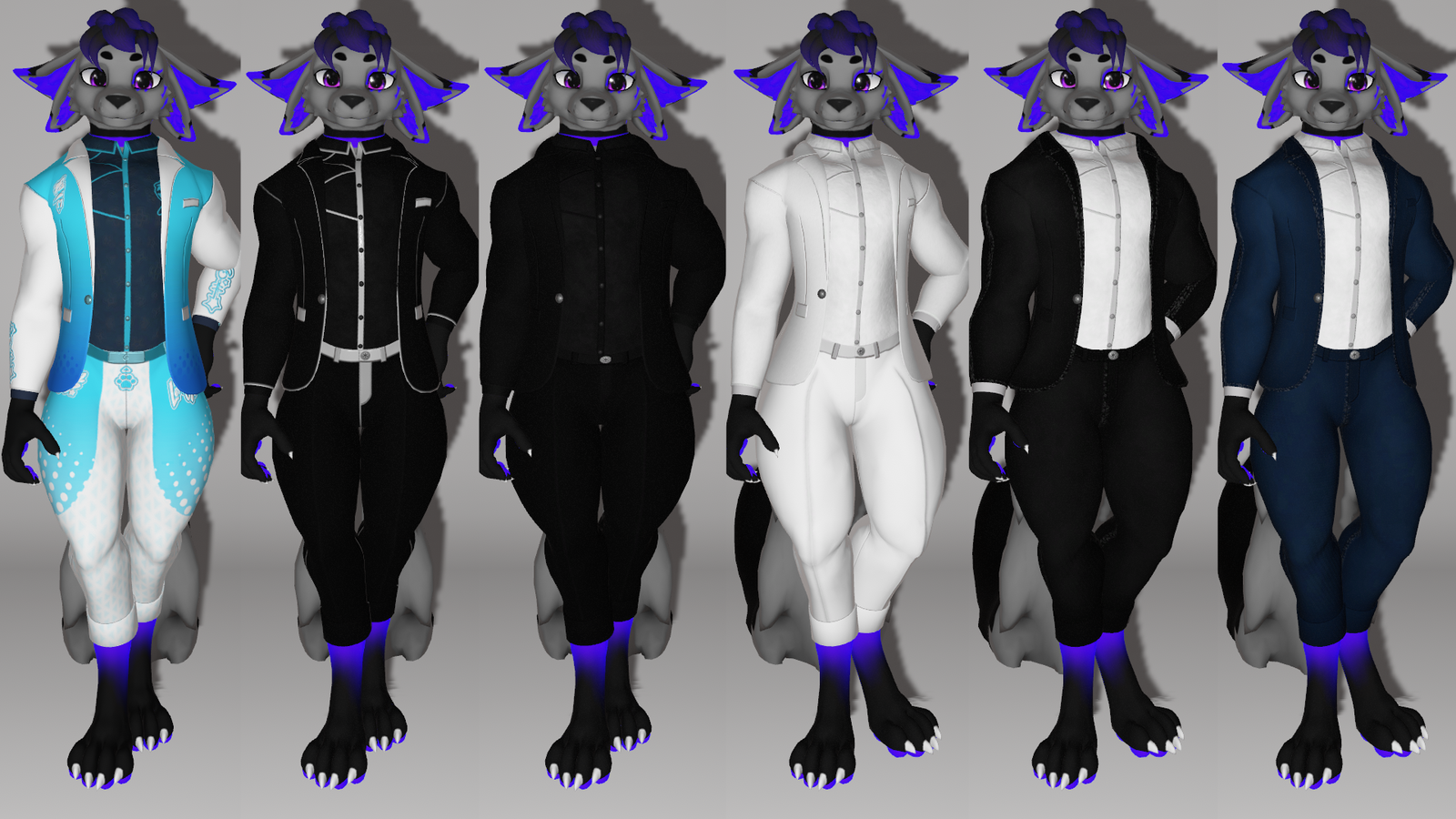 Casual dapper clothes for Alphazear