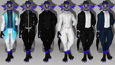 Casual dapper clothes for Alphazear