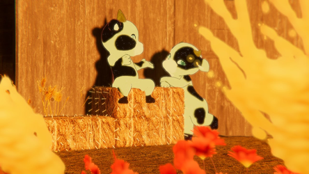 Moochi The Cow - PC & Quest [ AudioLink | FBT Ready | Party / Cuddle | WIP ]