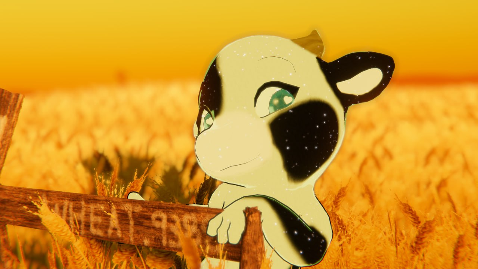Moochi The Cow - PC & Quest [ AudioLink | FBT Ready | Party / Cuddle | WIP ]