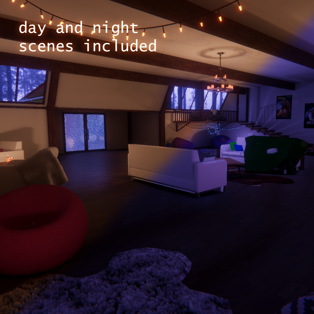 'Warmth in Seclusion' VRCHAT World (PC, Quest, & iOS)