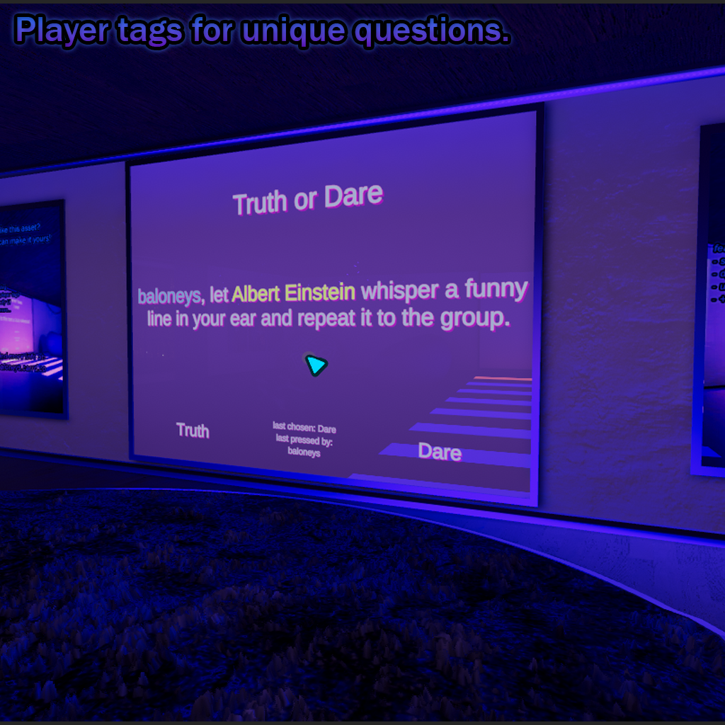 'Truth or Dare' VRCHAT World Asset