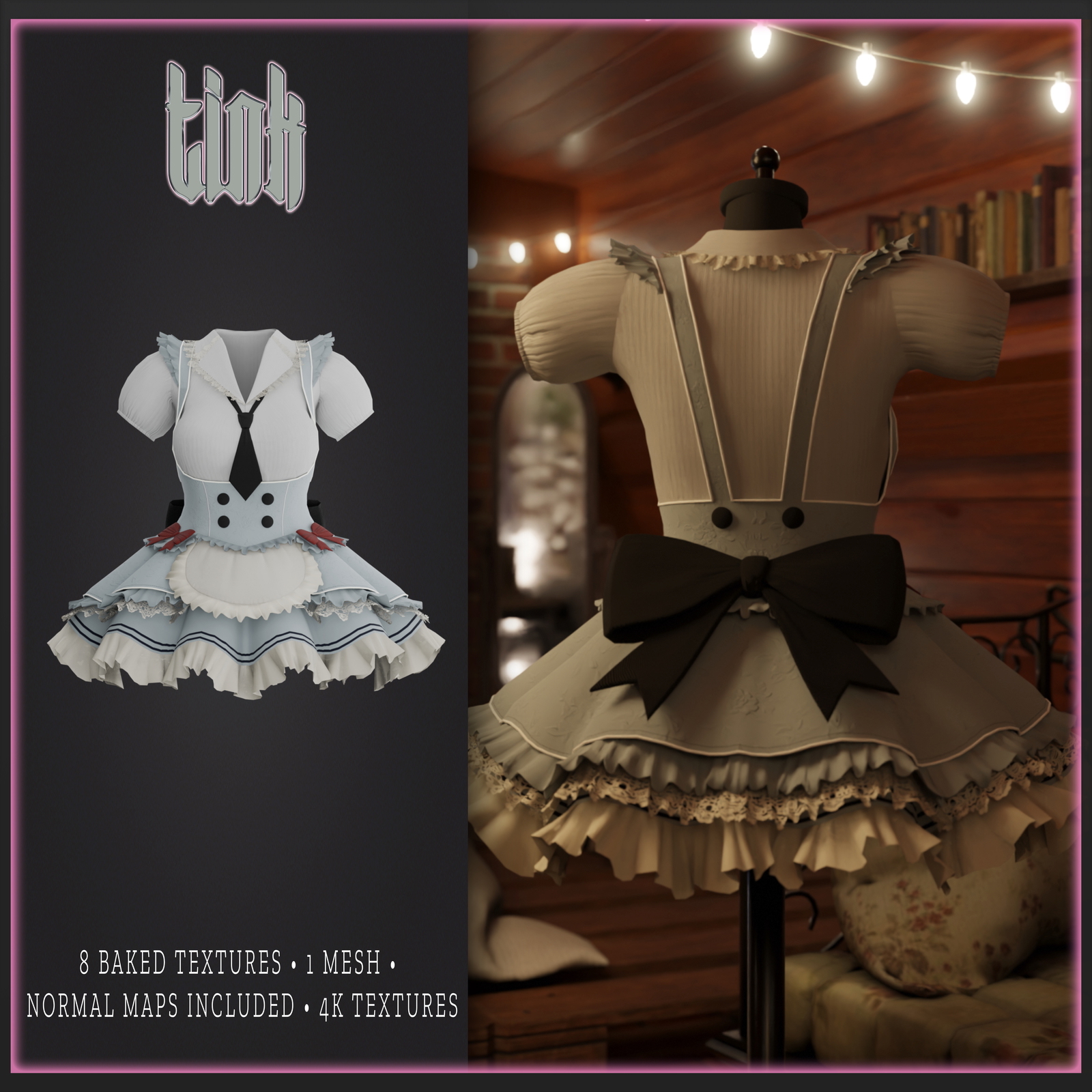 Cute Maid Dress