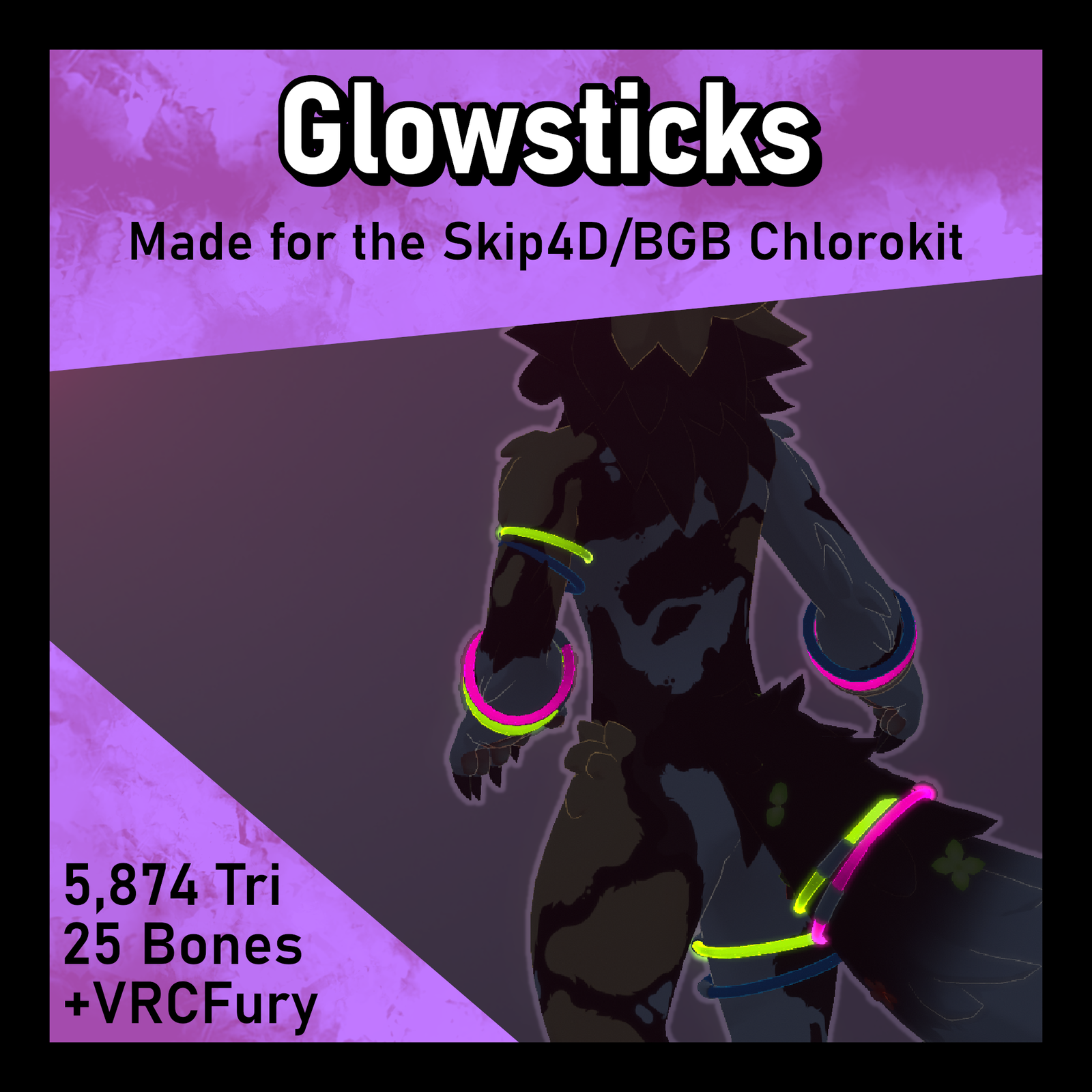 (VRChat) Chlorokit Glowsticks