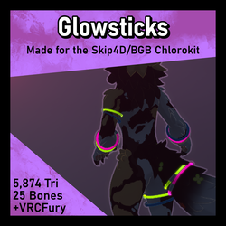 (VRChat) Chlorokit Glowsticks