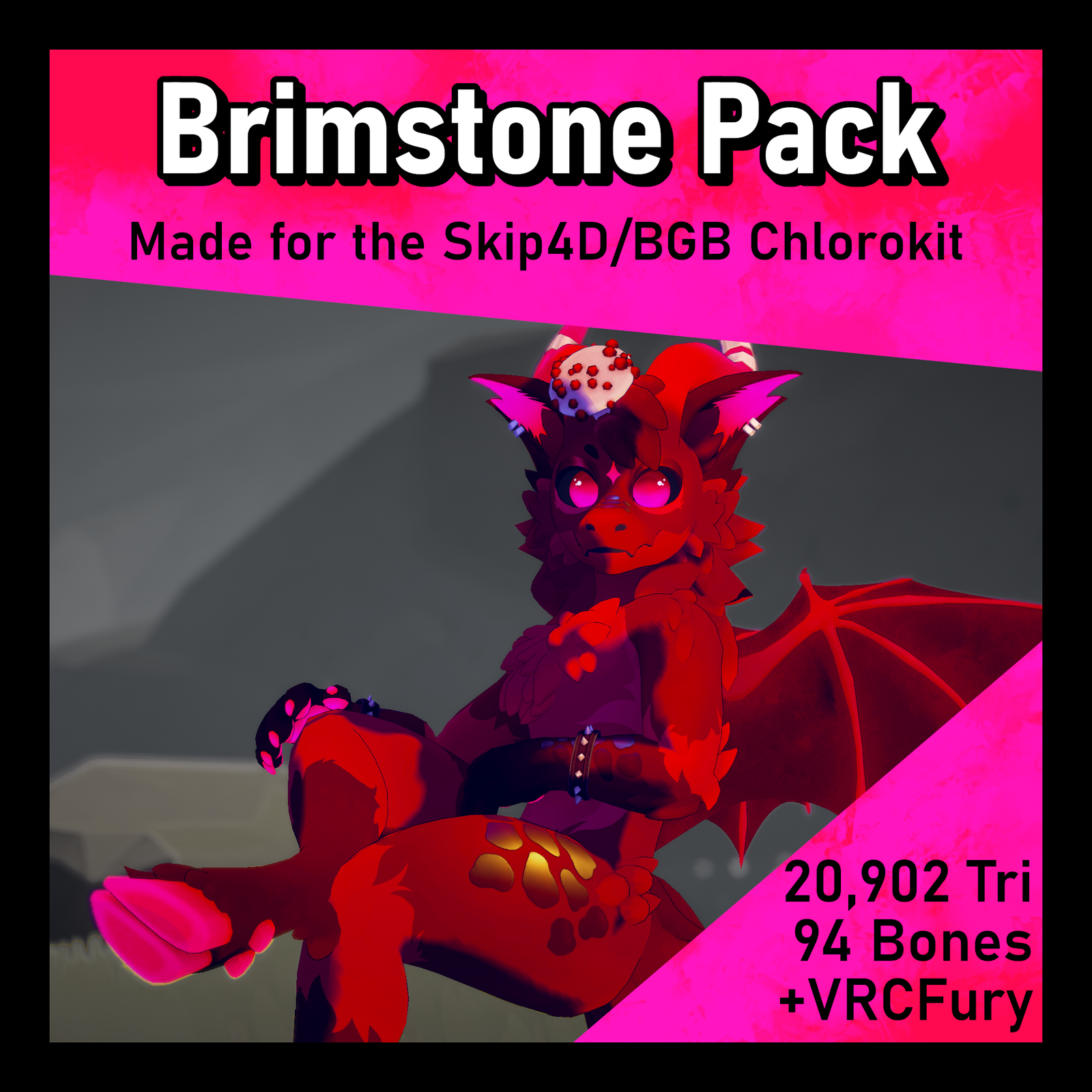 (VRChat) Chlorokit Brimstone Pack