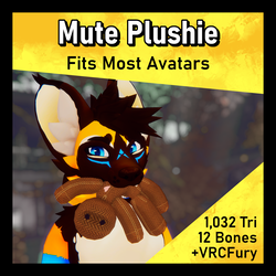 (VRChat) Mute Plushie
