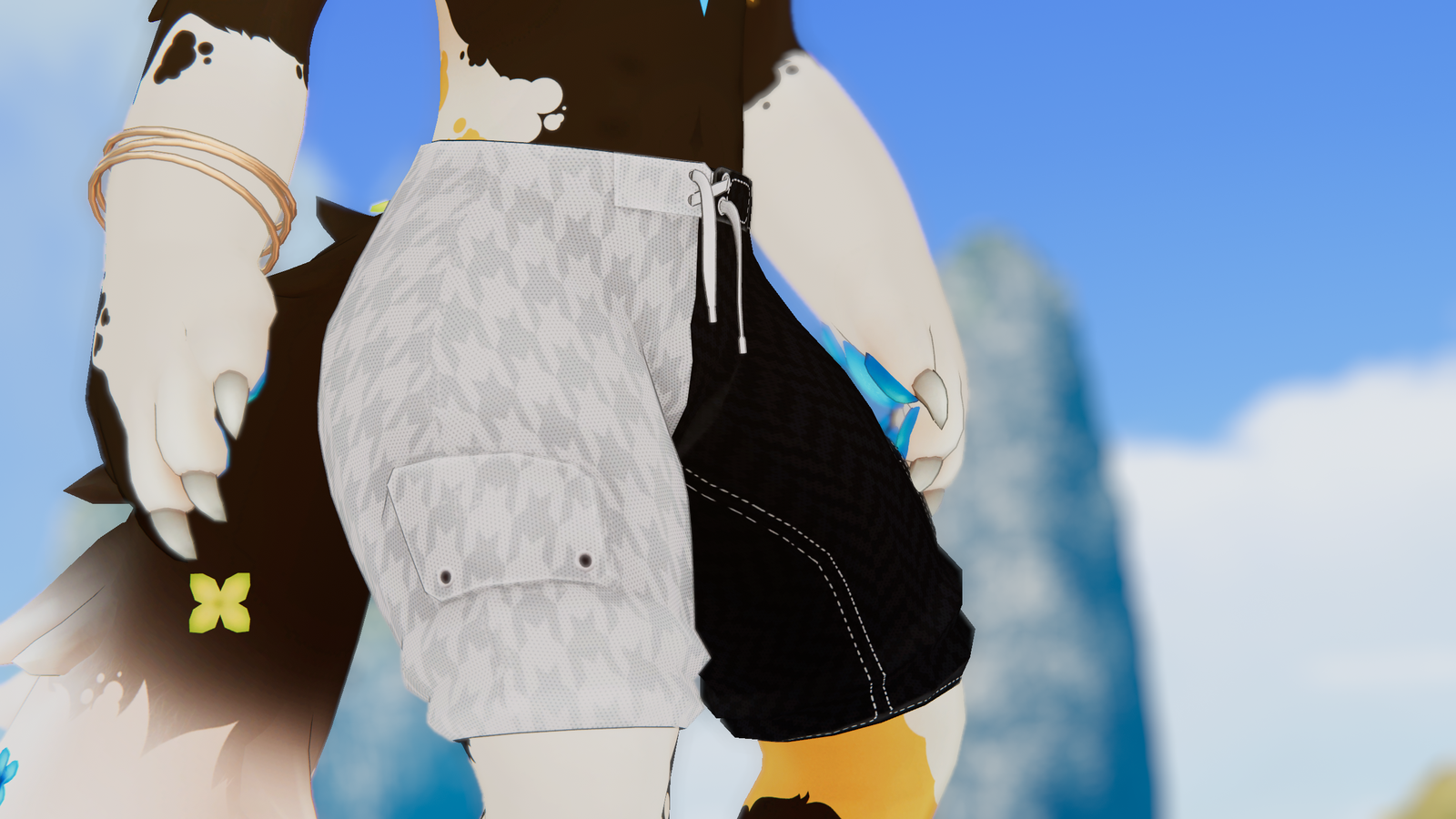 (VRChat) Chlorokit Vacation Outfit