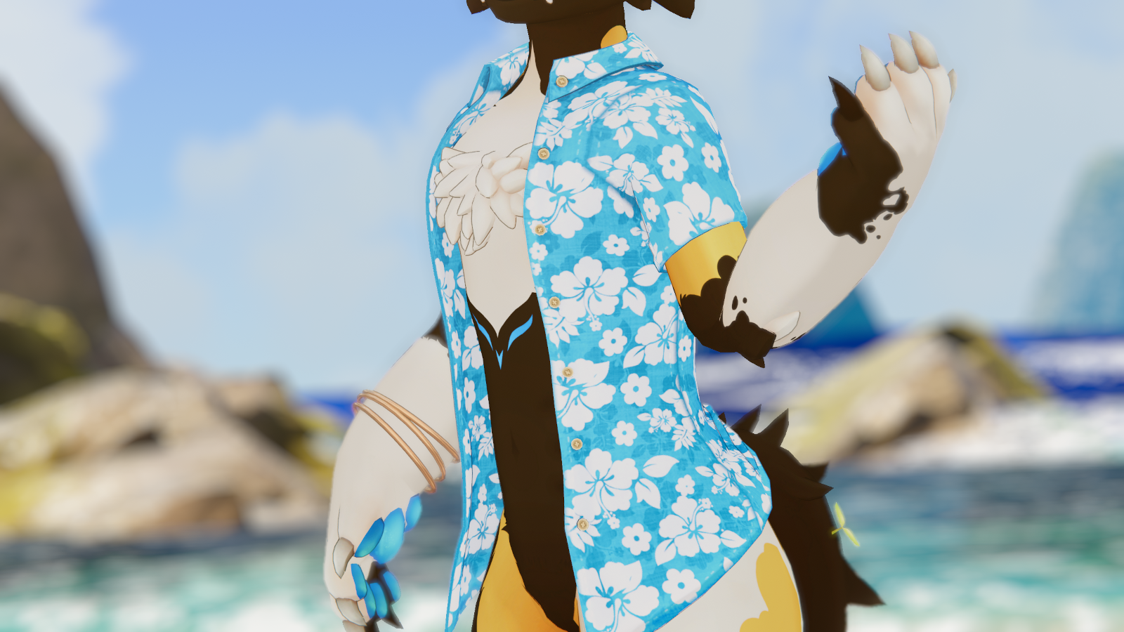 (VRChat) Chlorokit Vacation Outfit