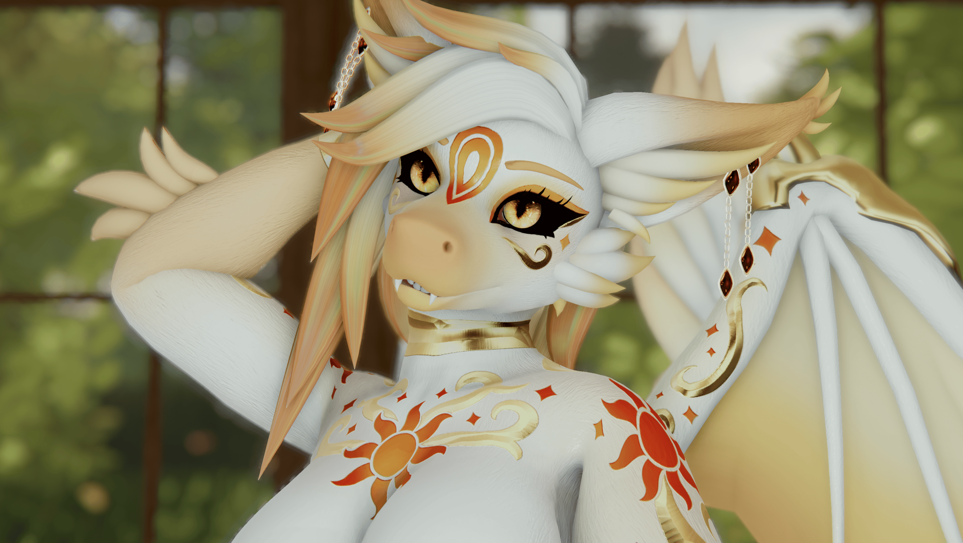 Ethereal Sun Azalea - Foxipaws Texture