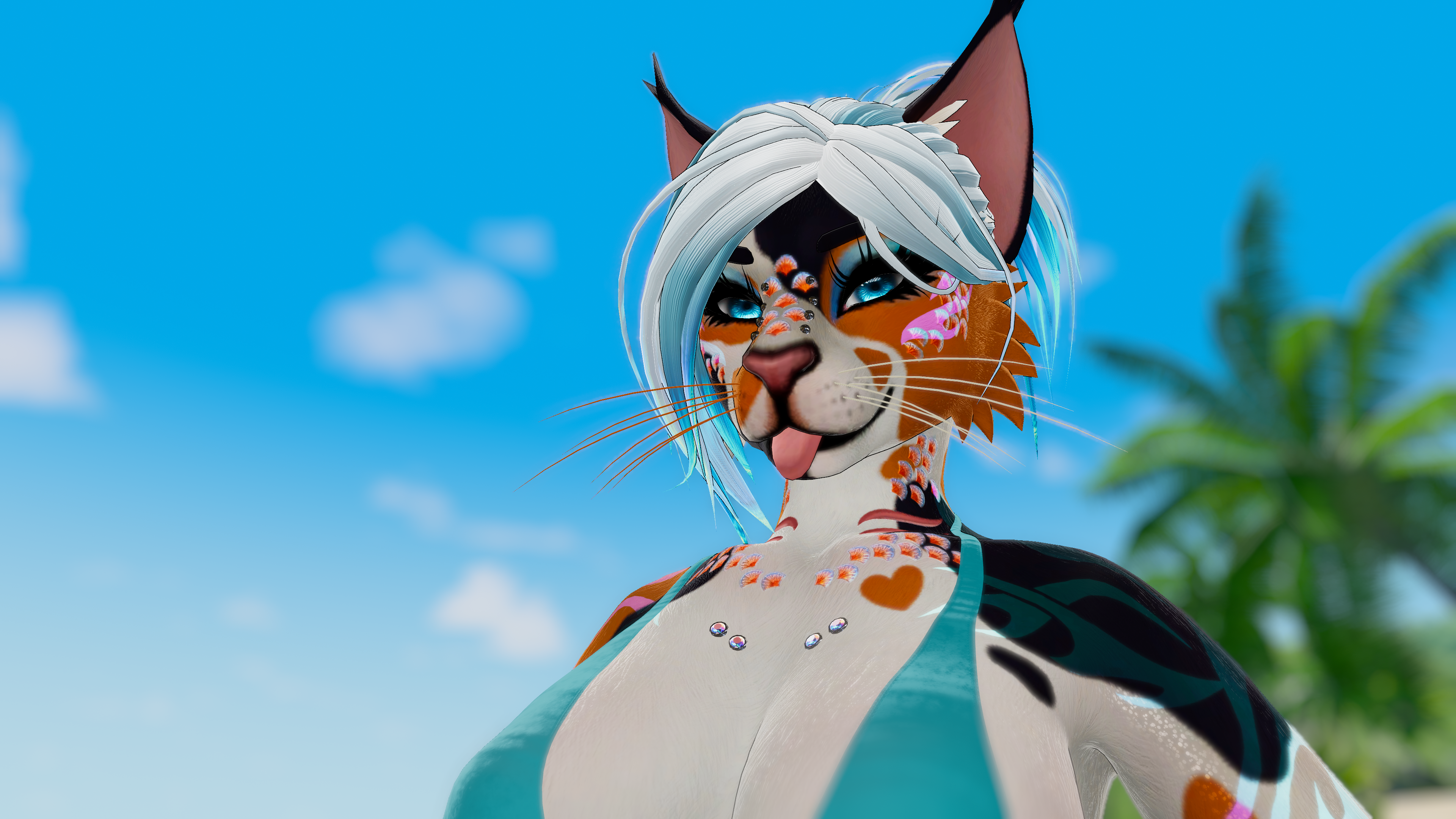 Calico Koi Cleo - Foxipaws Texture