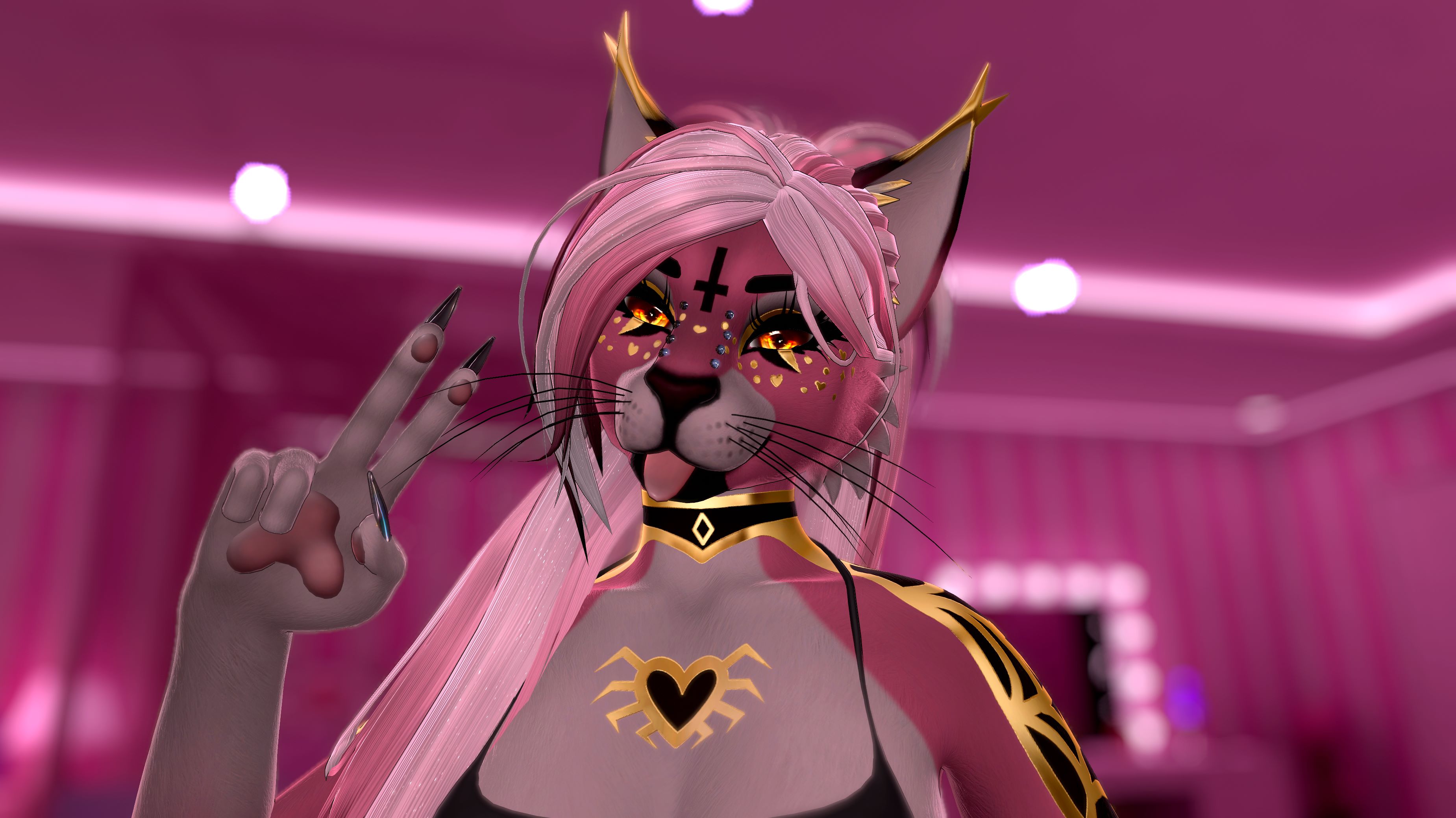 Spiderweb Girlfriend Cleo Texture