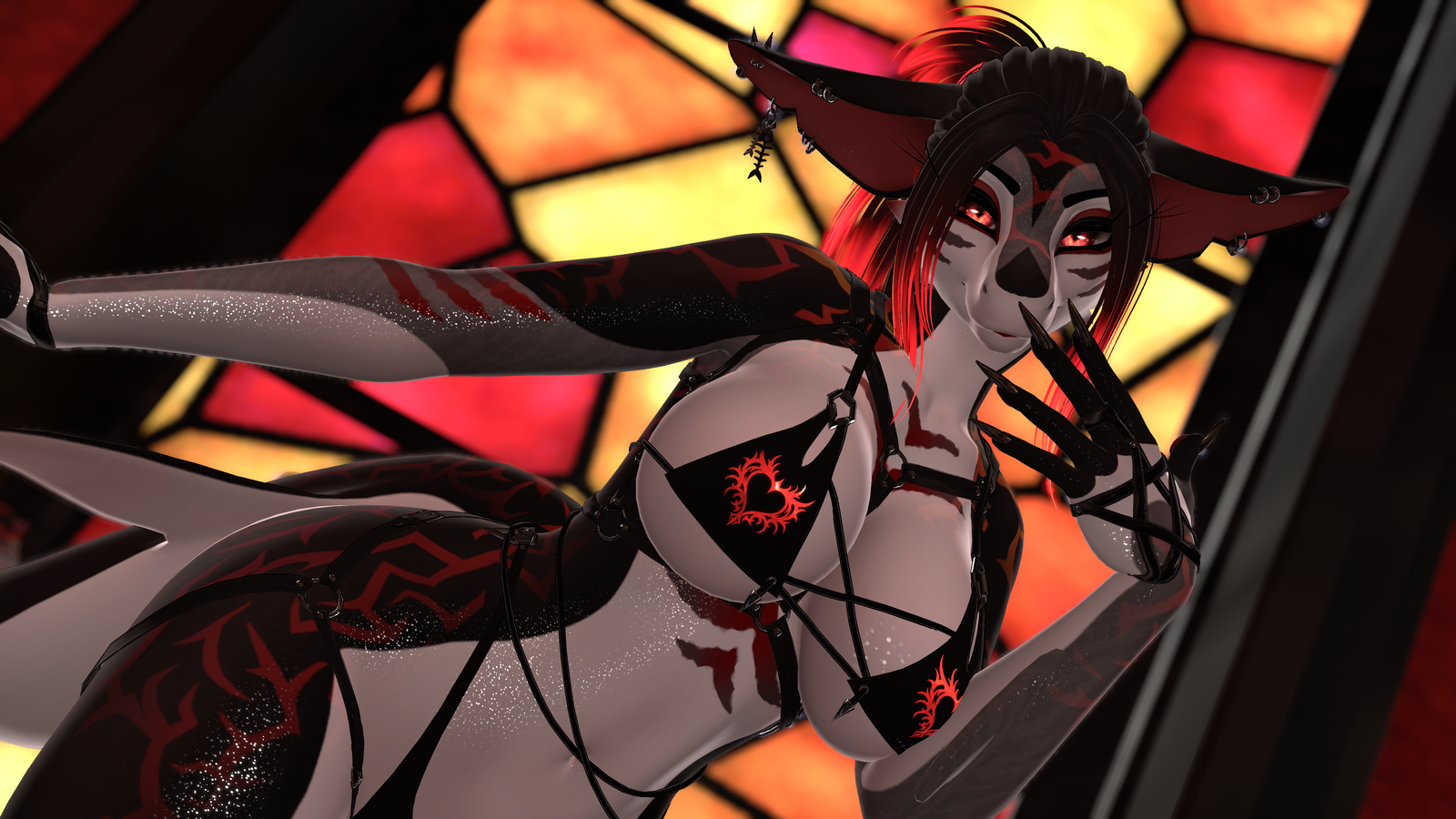 Vampiric Goth Calypso Texture