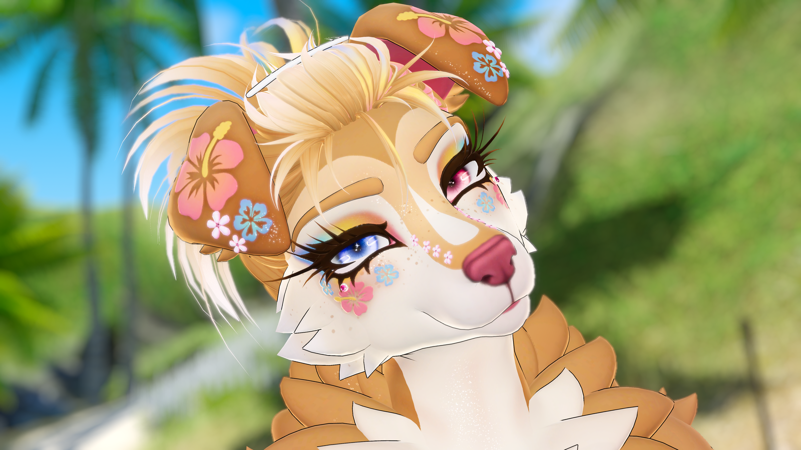Tropical Gyaru Roxy Texture (Collab)