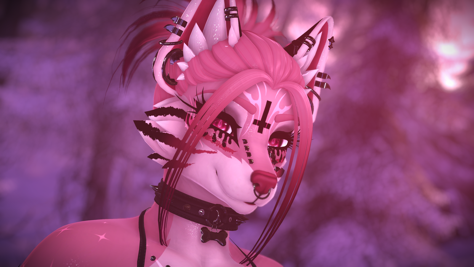 Pastel Goth Roxy Texture