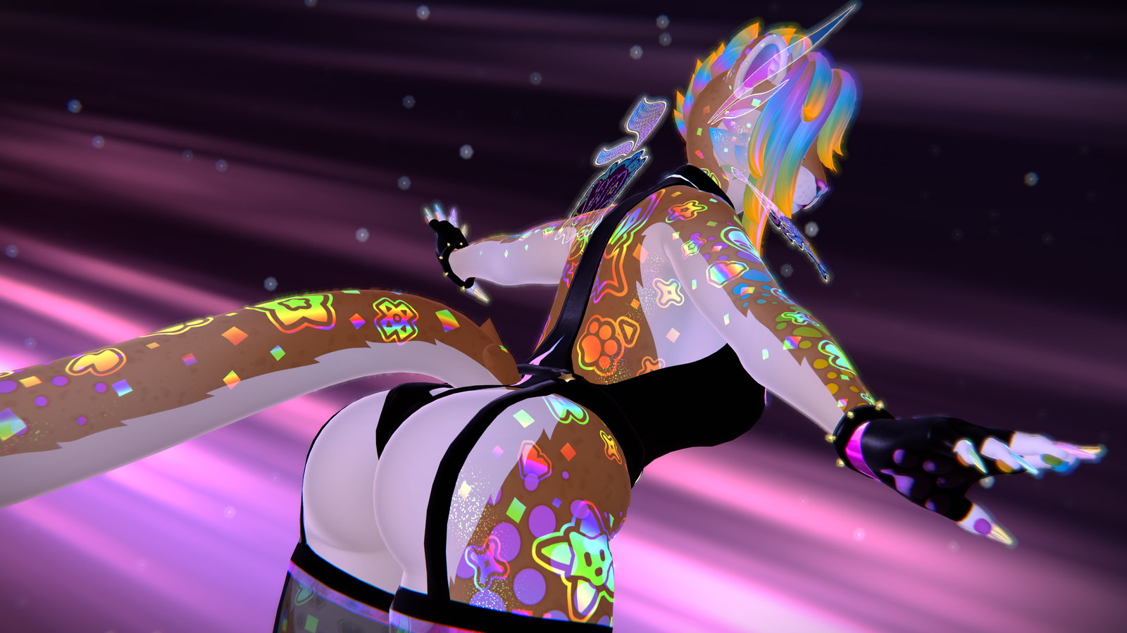 Pixel Star Nyx Emissive Textures