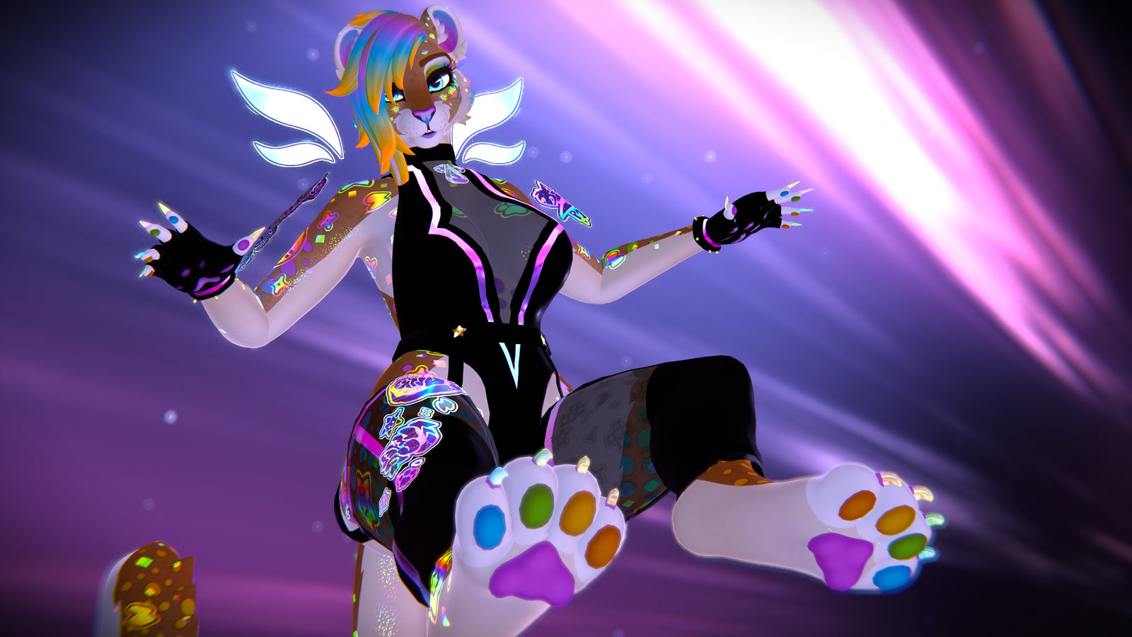 Pixel Star Nyx Emissive Textures
