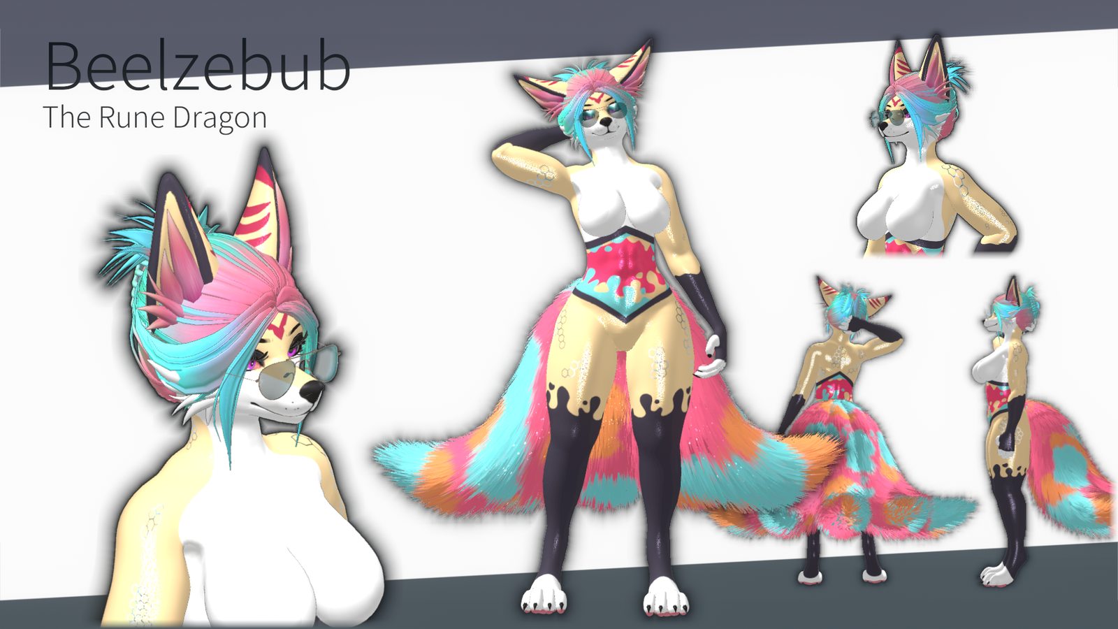 helluva boss beelzebub texture of (Foxipaw's Kyoko)