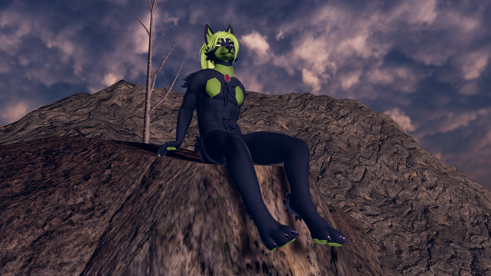 Zygarde normal/shiny texture for (Dante Canine/Wolf)