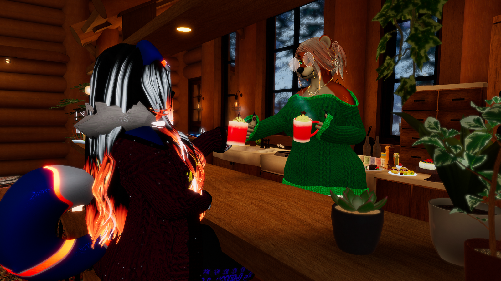 Cozy Sweater (foxipaw honey bear) vrcfury ready