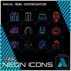 Neon Icons for VRCHAT