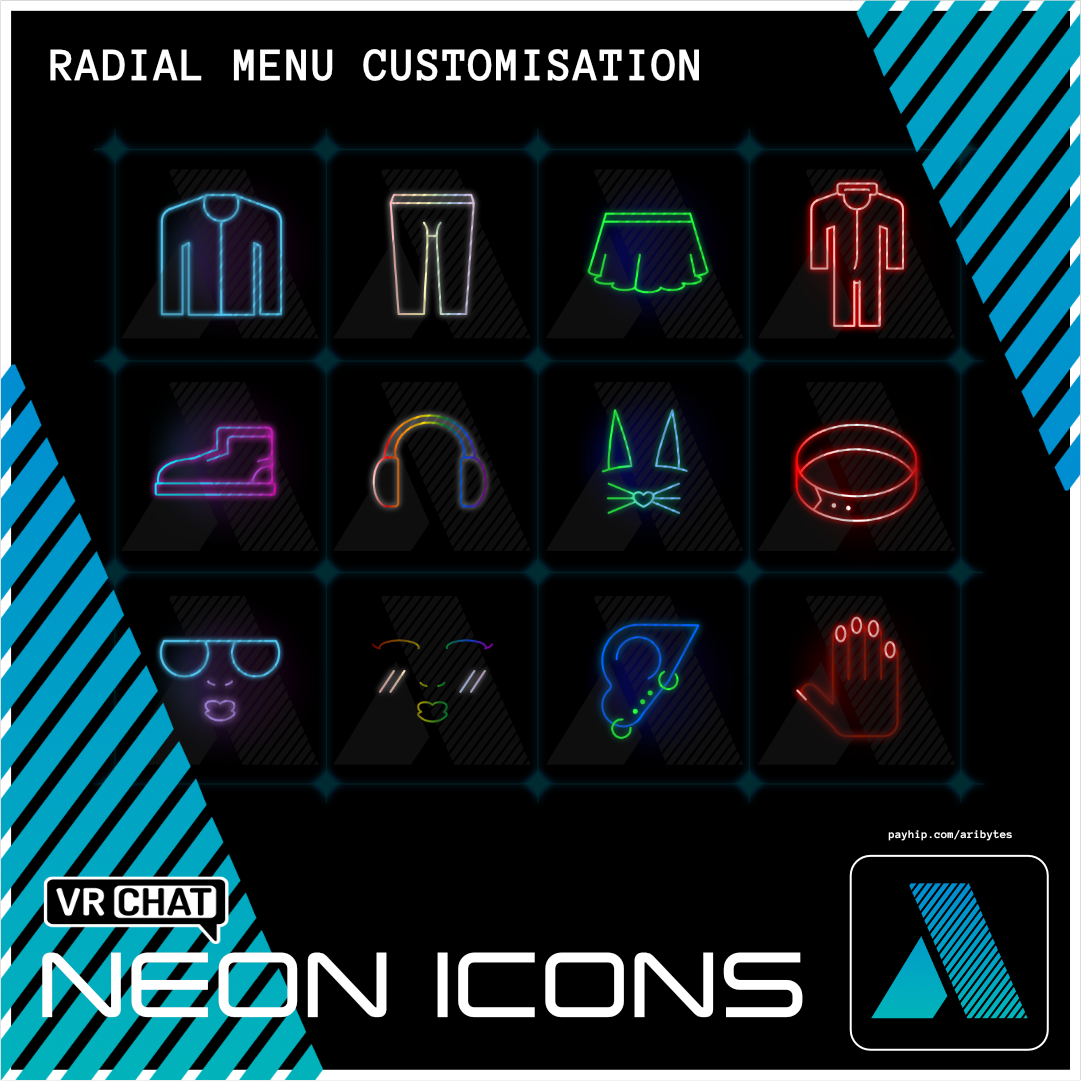 Neon Icons for VRCHAT