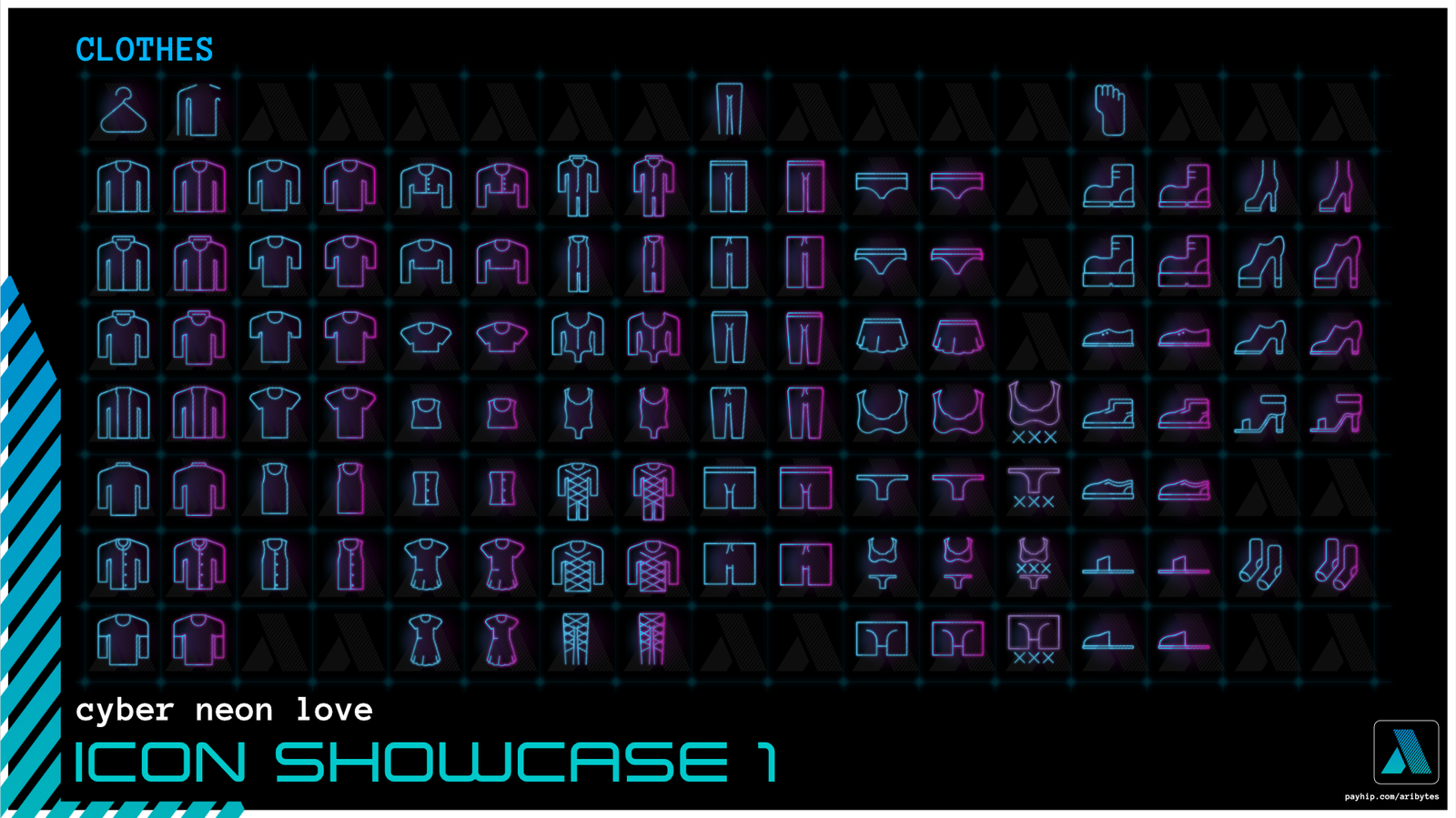 Neon Icons for VRCHAT