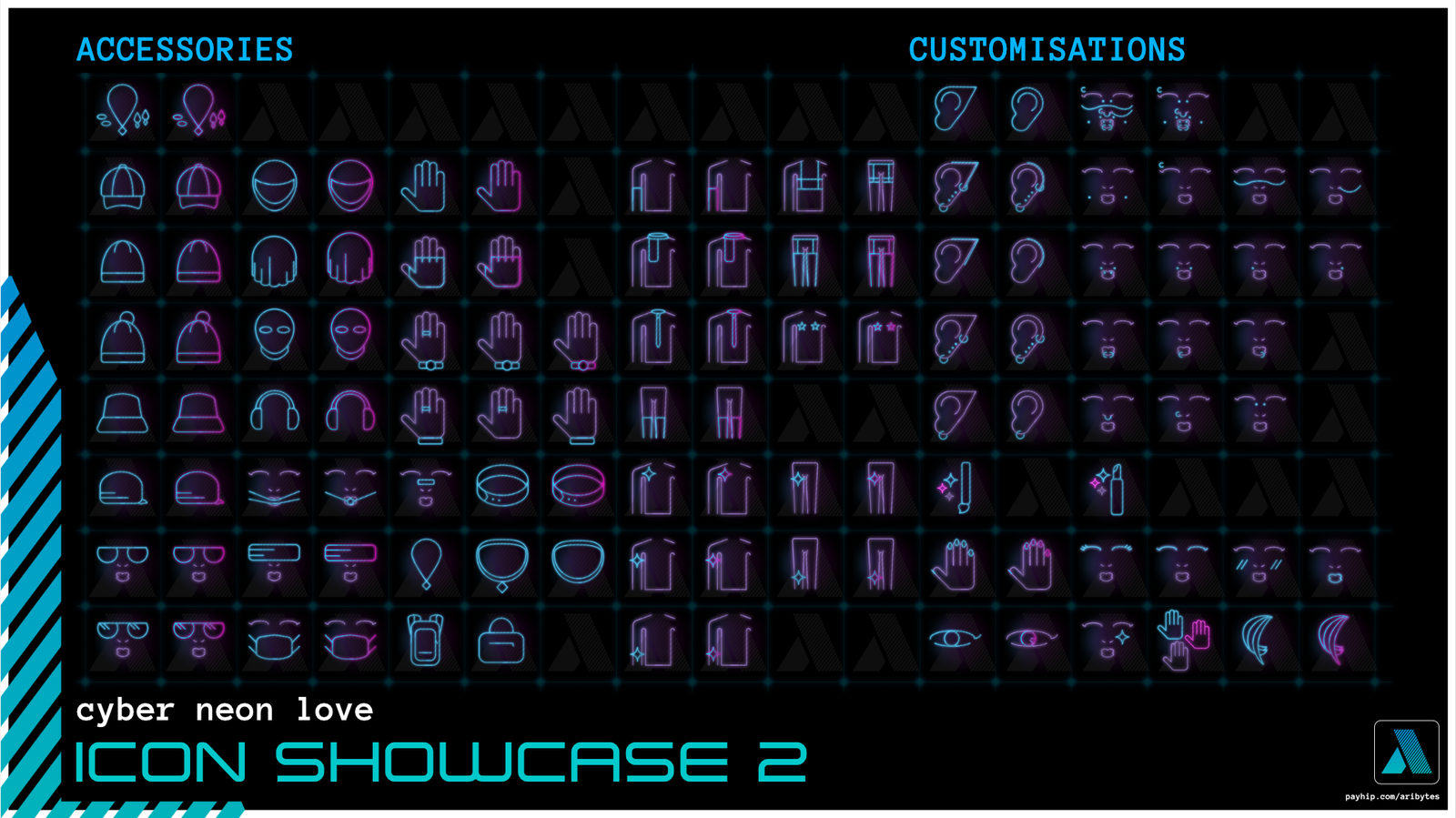 Neon Icons for VRCHAT
