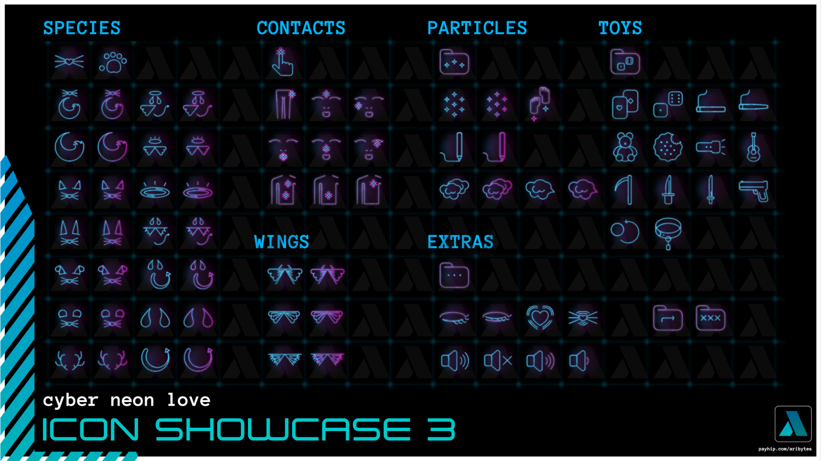 Neon Icons for VRCHAT