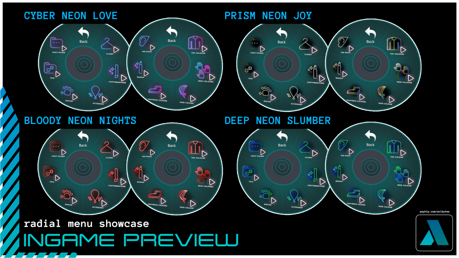 Neon Icons for VRCHAT