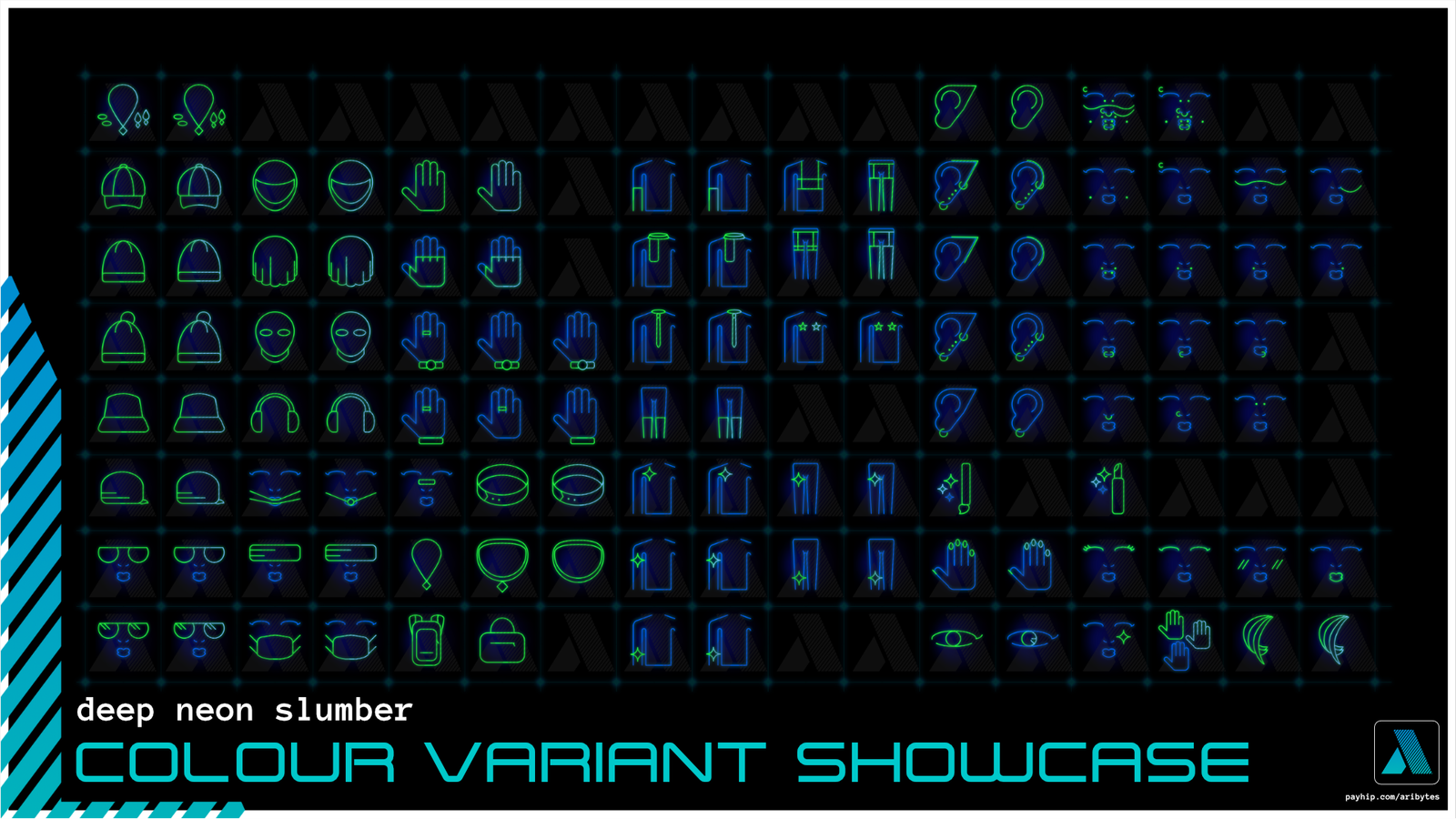 Neon Icons for VRCHAT
