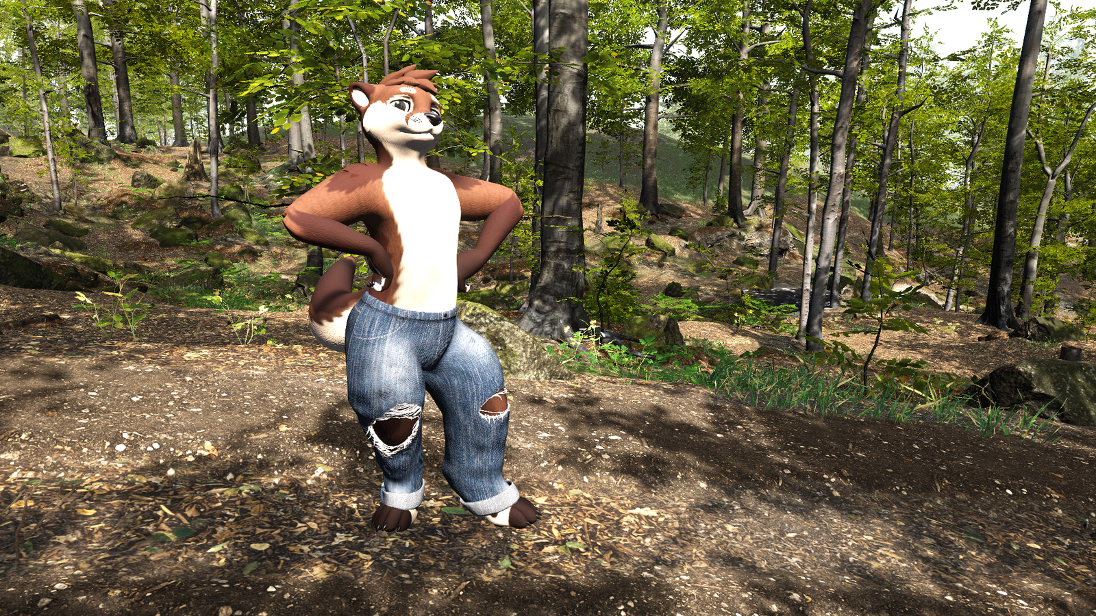 Lutalis Ripped Jeans