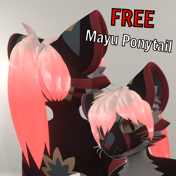 [FREE] Mayu Ponytail w/ Bangs