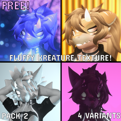 [FREE] Fluffy Kreature (Vivi's Kreature Texture) Pack 2 