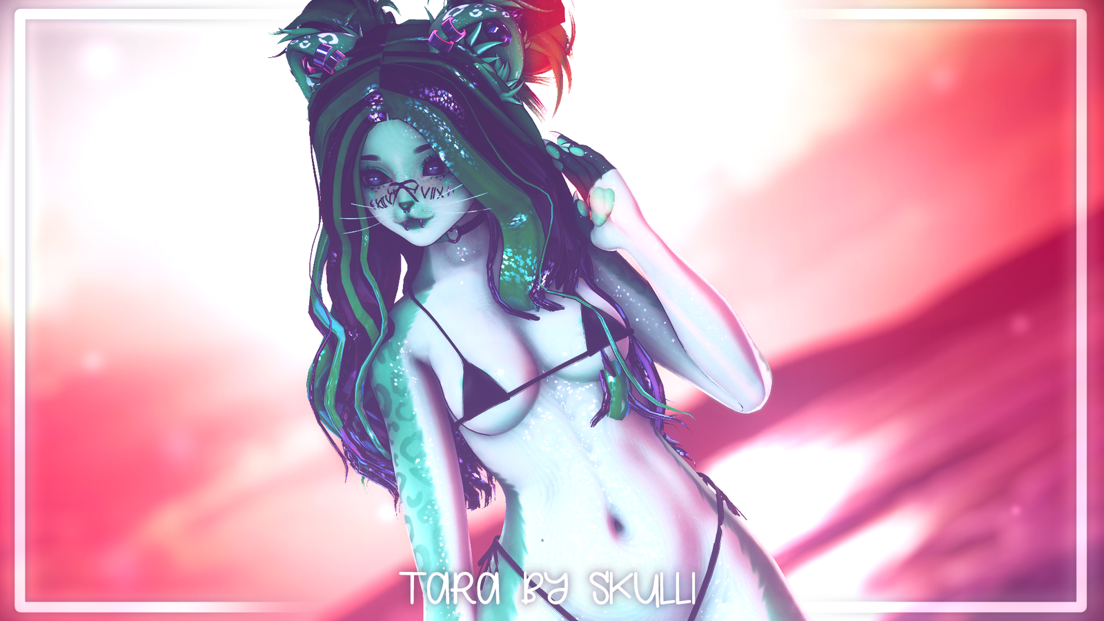 //★ Tara 🖤 [PC+QUEST] - VRChat Avatar