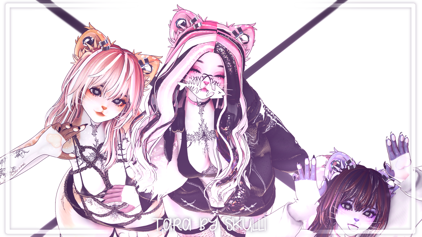 //★ Tara 🖤 [PC+QUEST] - VRChat Avatar