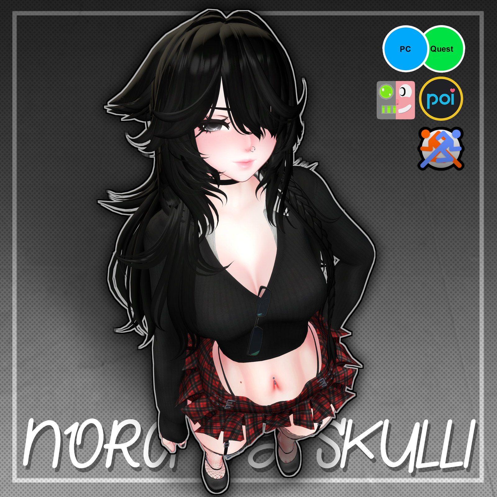 ⋆ ★ Nora [PC+QUEST] [FT] - VRChat Avatar