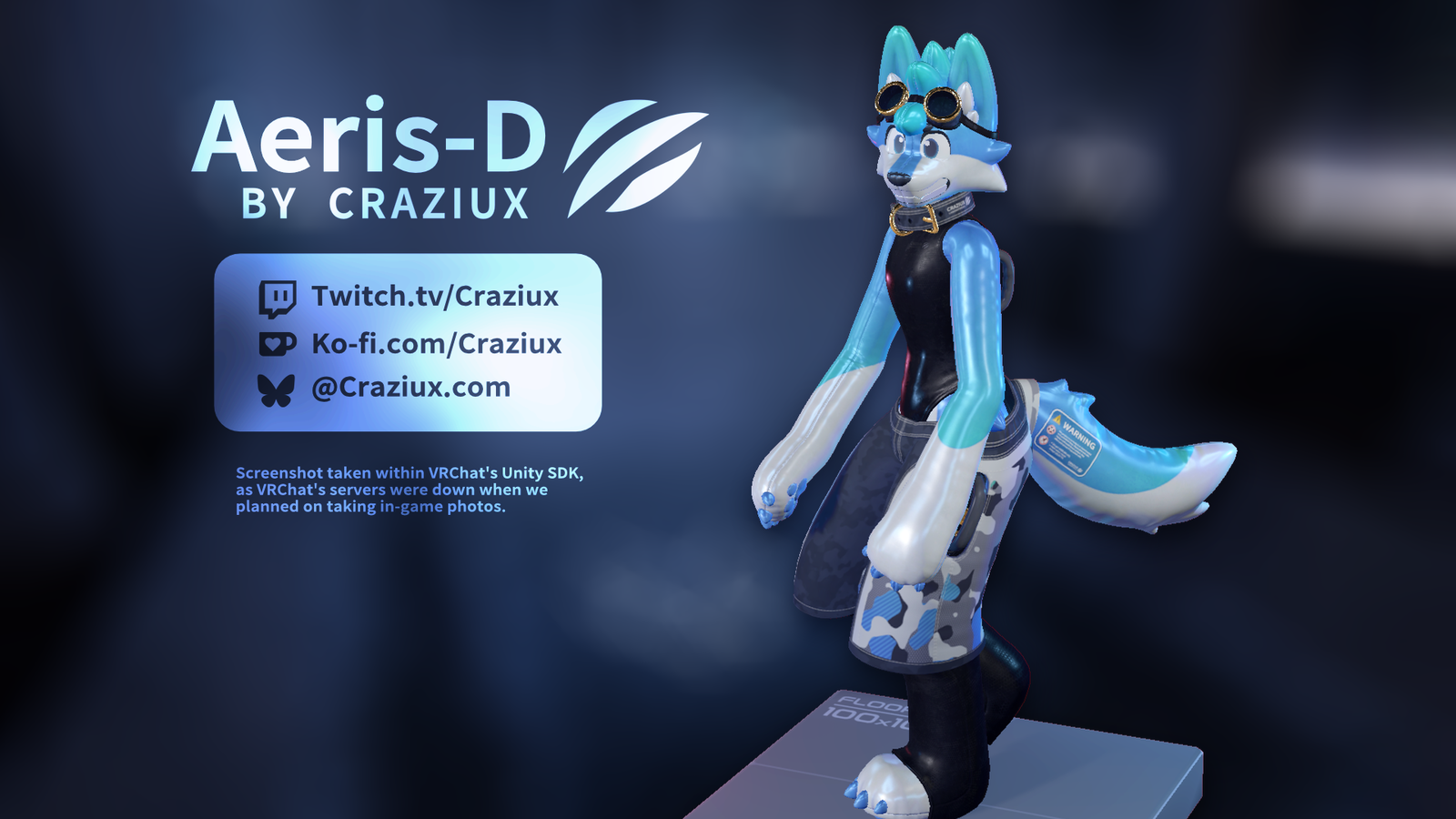Aeris-D Pooltoy VRChat Avatar Base
